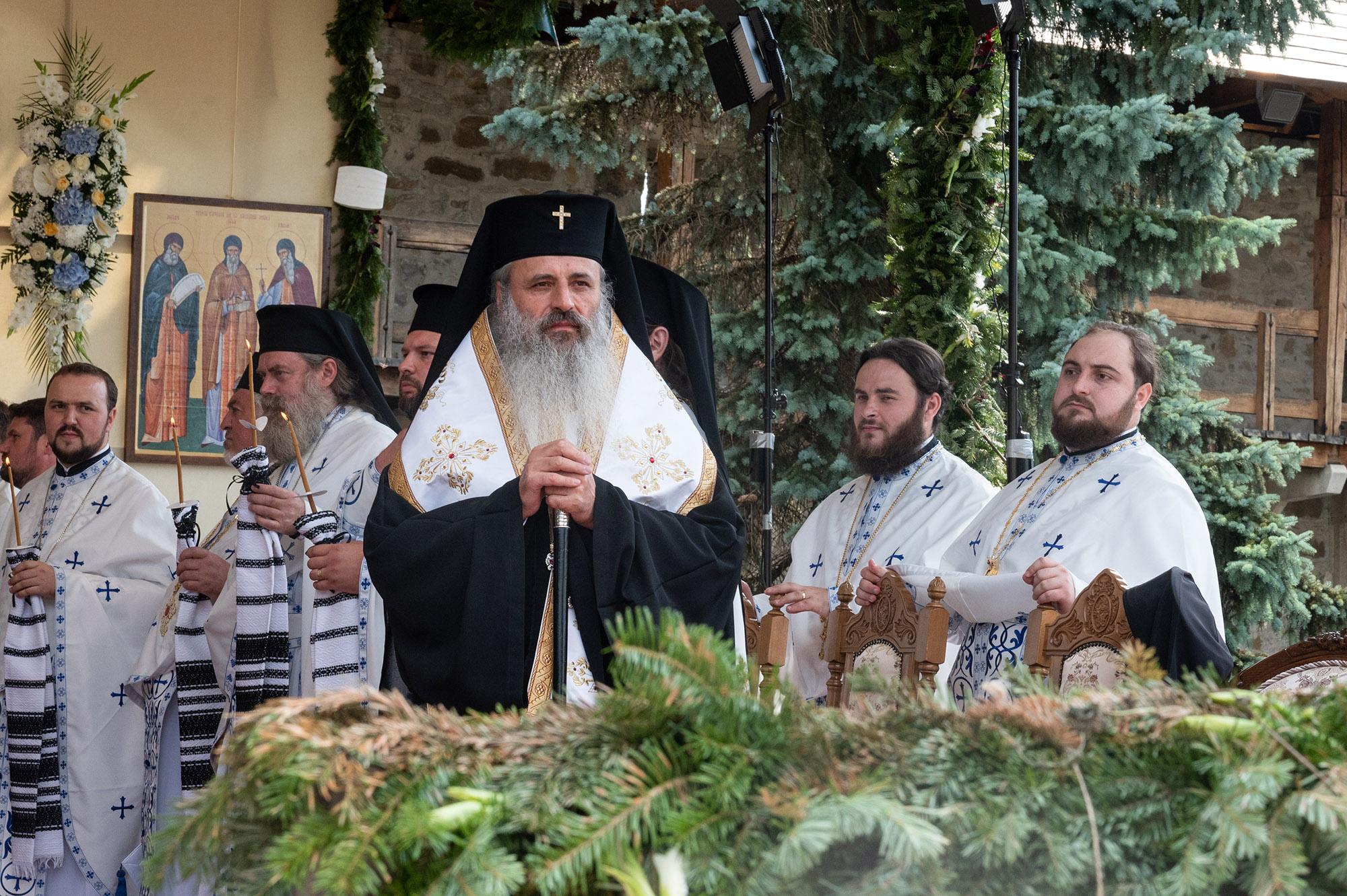 Preafericitul Părinte Patriarh Daniel a săvârșit Slujba Parastasului pentru făuritorii Serbării de la Putna 1871
